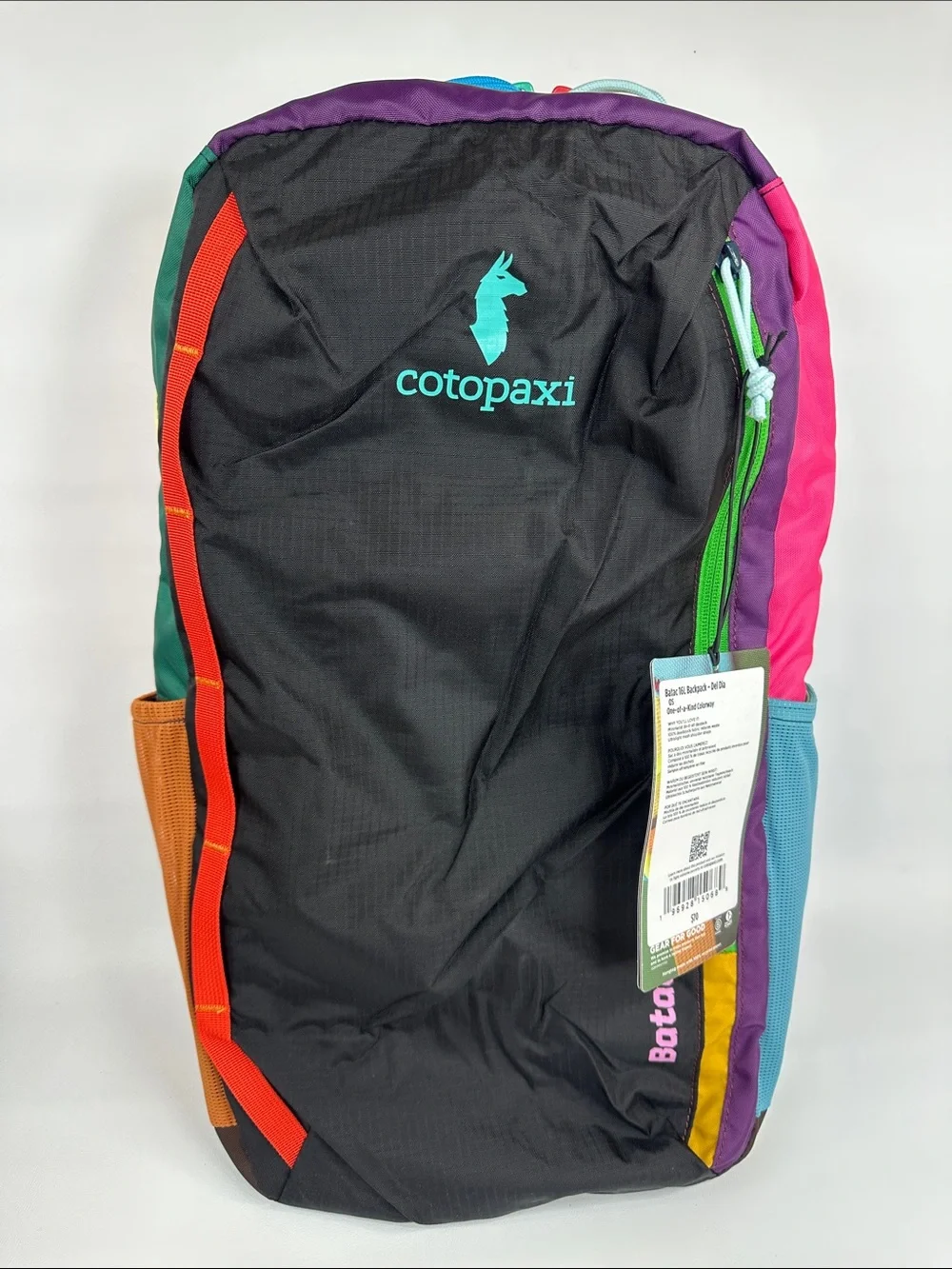 Cotopaxi Batac Del Día 16L Backpack One-of-a-Kind Multicolor Lightweight Daypack
